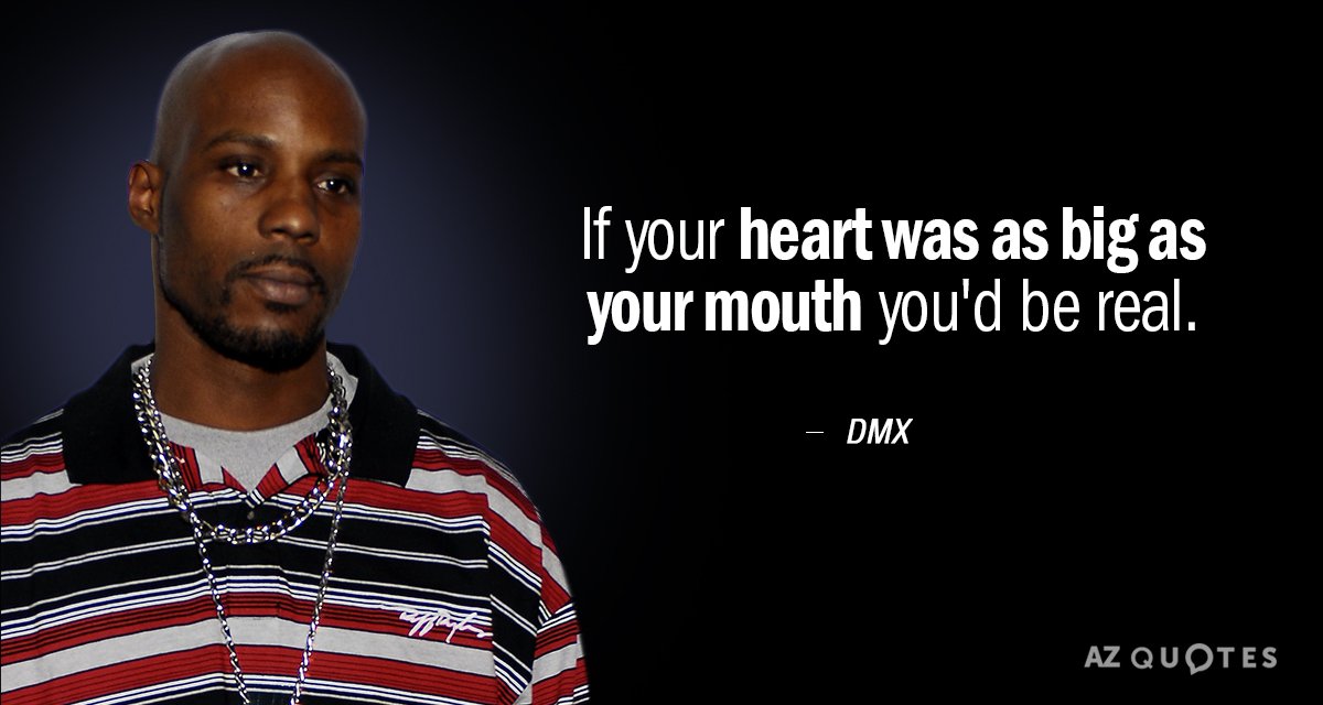 DMX Most Iconic lyrics And Quotes