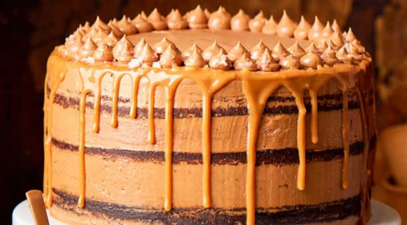 Bake Delicious Eggless Chocolate Caramel Cake For Your Special Days